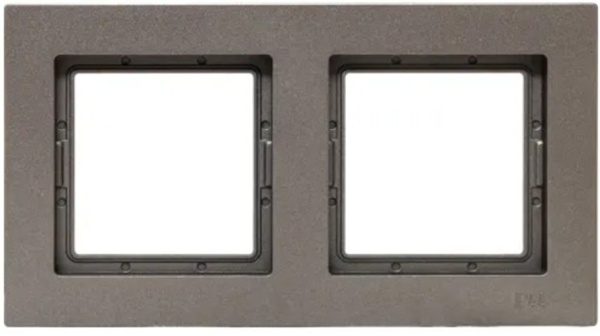 фото Рамка двойная  EKF UP1-FPM-02-44