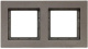 фото Рамка двойная  EKF UP1-FPM-02-44