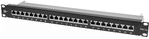 

Коммутационная панель SNR SNR-SD-1U24-6-H 19" экранированная, 1U, 24 порта, cat.6, горизонтальная заделка, SNR-SD-1U24-6-H