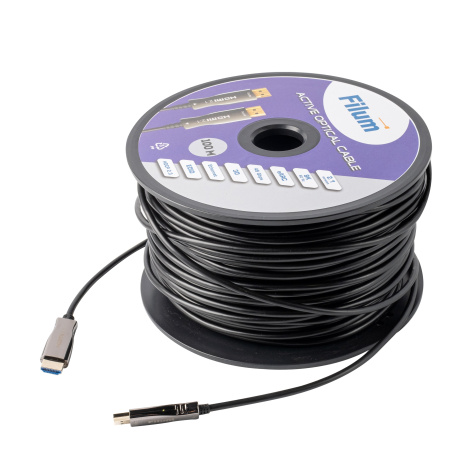 фото Активный оптический кабель HDMI Filum FL-AOC-HDMI2.1-100M в Омске
