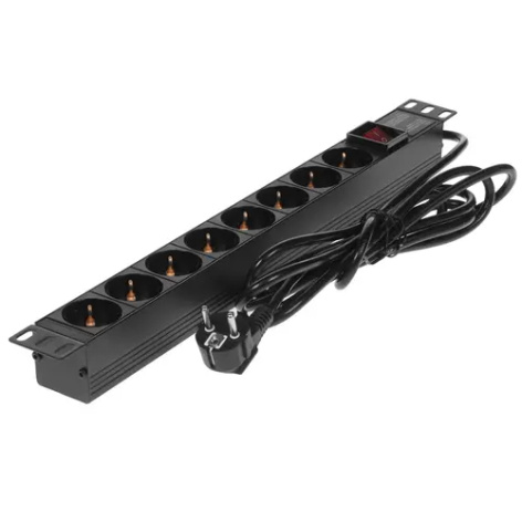 фото Блок розеток  Exegate ServerPro PDU-19H805 Al-8S-EU3CU-SW в Казани