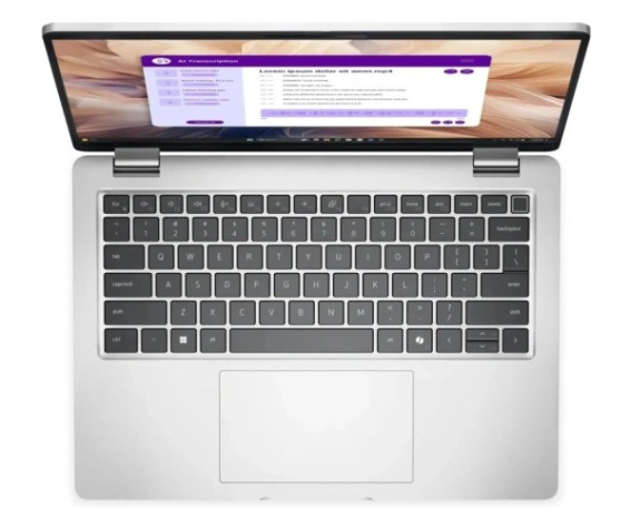 фото Ноутбук Dell Pro 14 Plus 14" (Intel Core Ultra 7, 32Гб LPDDR5X, SSD 1 Тб, Arc graphics, Windows 11 Профессиональная) Серебристый [Pro14Plus-7315/W11P]