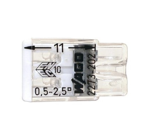 Изображение товара Клемма WAGO 07-5131-20 экспресс соединение проводов алюминиевых и медных