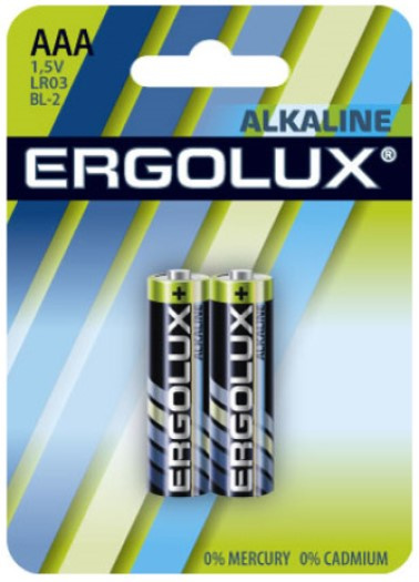 фото Батарейка  ERGOLUX LR03 BL-2 в Волгограде
