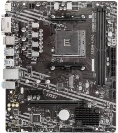 фото Материнская плата mATX MSI A520M-A PRO (УЦЕНЕННЫЙ) в Волгограде