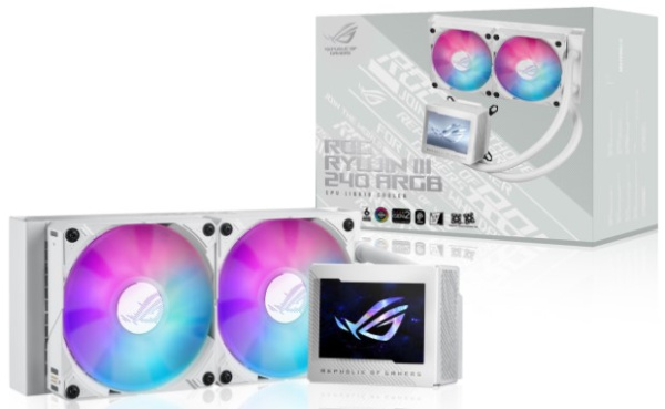фото Система охлаждения жидкостная ASUS ROG RYUJIN III 240 ARGB WHT