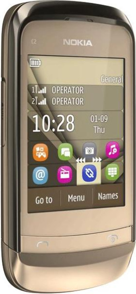 фото   Nokia C2-06 Golden Buff