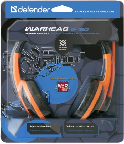фото Гарнитура проводная Defender Warhead G-120 в Перми