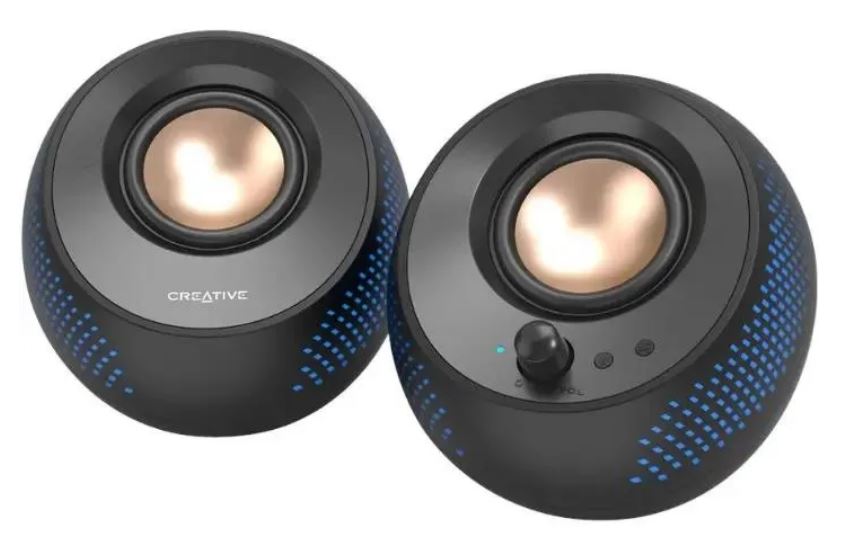 

Компьютерная акустика 2.0 Creative Pebble X 51MF1715AA000 черная 30Вт BT портативные (2064860), Pebble X