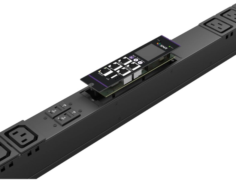 

Блок розеток SNR SNR-PDU-A-30A06B-T32L3 с функцией измерения серии SNR тип A выход 30*C13 и 6*C19 вход клеммный терминал 32A, SNR-PDU-A-30A06B-T32L3