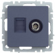 фото Розетка комбинированная IEK BR-AK20-1-K35
