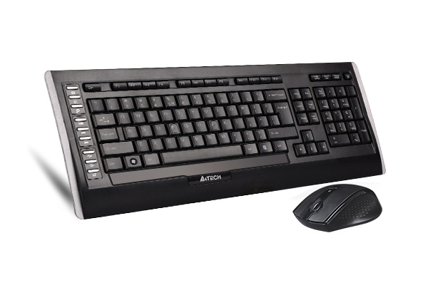 фото Клавиатура и мышь Wireless A4Tech 9300F в Уфе