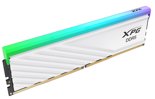 

Модуль памяти DDR5 32GB (2*16GB) ADATA AX5U6400C3216G-DTLABRWH XPG Lancer Blade RGB white PC5-51200 6400MHz CL32 1.4V, AX5U6400C3216G-DTLABRWH