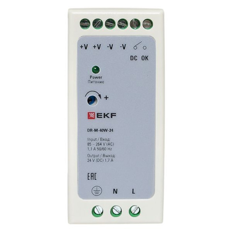 фото Блок питания  EKF DR-M-40W-24 в Красноярске