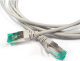 фото Кабель патч-корд S/FTP 6А кат. 1м Hyperline PC-LPT-SFTP-RJ45-RJ45-C6A-1M-LSZH-GY в Казани