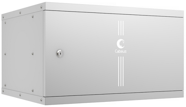 фото Шкаф настенный 19", 6U Cabeus WSC-05D-6U55/45m в Казани