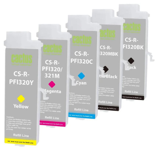 фото Картридж струйный Cactus CS-R-PFI320/321SET в Самаре