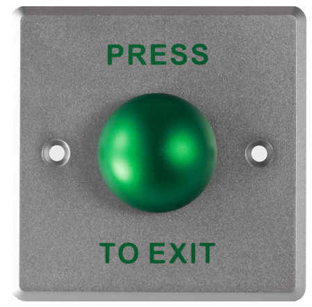 Изображение товара HIKVISION DS-K7P06 накладная кнопка выхода для домофонных систем алюминий