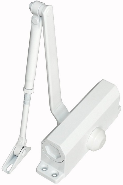 

Доводчик Smartec ST-DC036BC-WT c тягой EN 3-6, 40 - 120 кг, 1400 мм, 2-х скор., тормоз открывания, белый, ST-DC036BC-WT