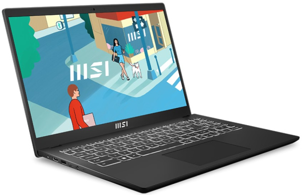фото Ноутбук  MSI Modern 15 H B13M-022US в Уфе 15.6 ", Core i5, 32 Гб RAM, 1 Тб SSD, UHD Graphics, Черный