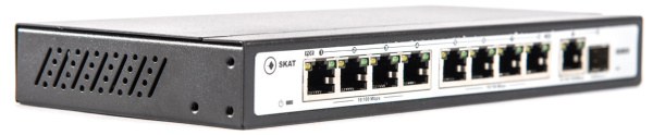 фото Коммутатор неуправляемый Бастион SKAT PoE-8E-1G-1S