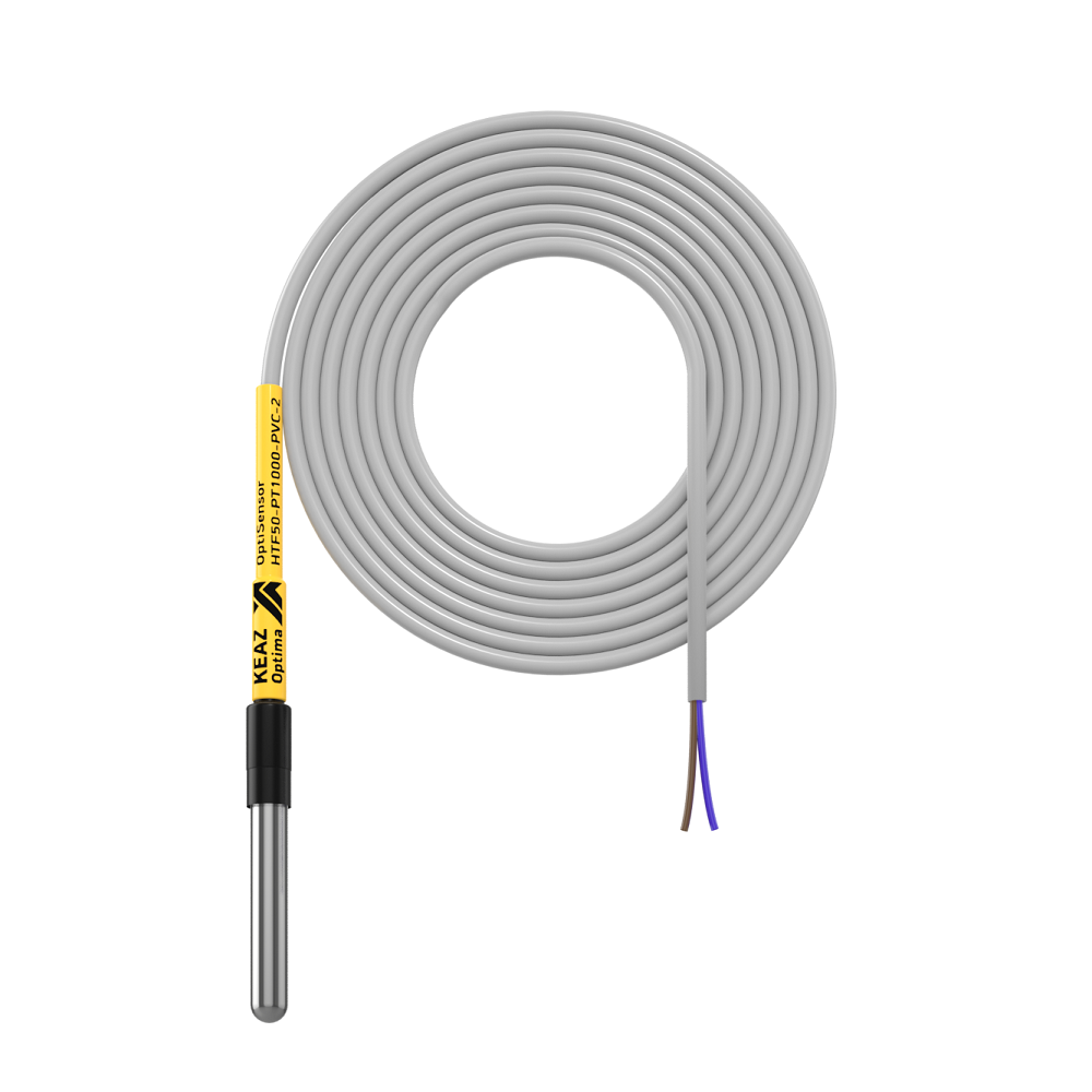 

Датчик температуры КЭАЗ 284695 канальный OptiSensor HTF50-PT1000-PVC-2, 284695