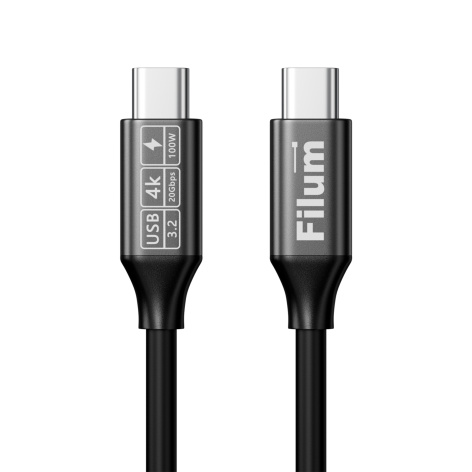 фото Кабель USB Filum FL-USB-10G100W-CM/CM-1.5M в Омске