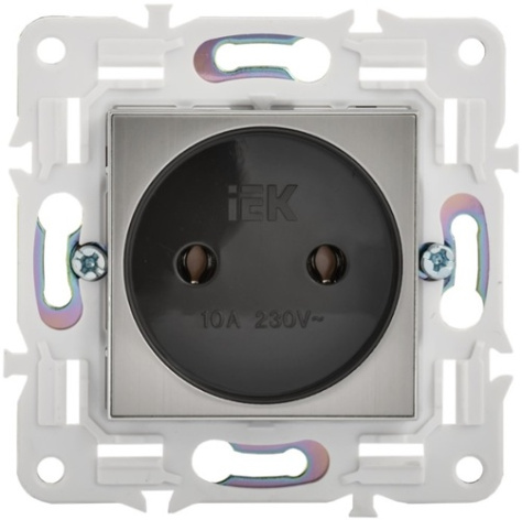 фото Розетка без заземления  IEK SK-R10-10-K50 в Санкт-Петербургe