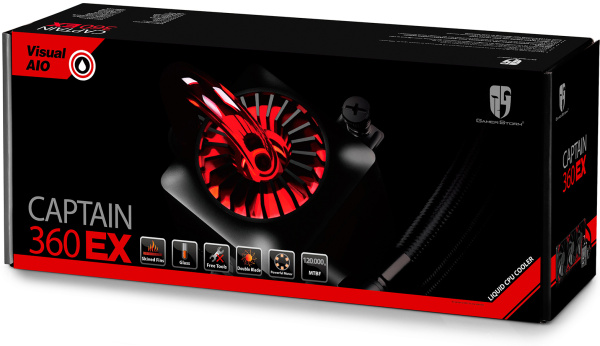 фото Система охлаждения жидкостная Deepcool CAPTAIN 360 EX