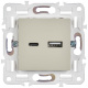 фото Розетка USB  IEK SK-U22-018-K10 в Санкт-Петербургe