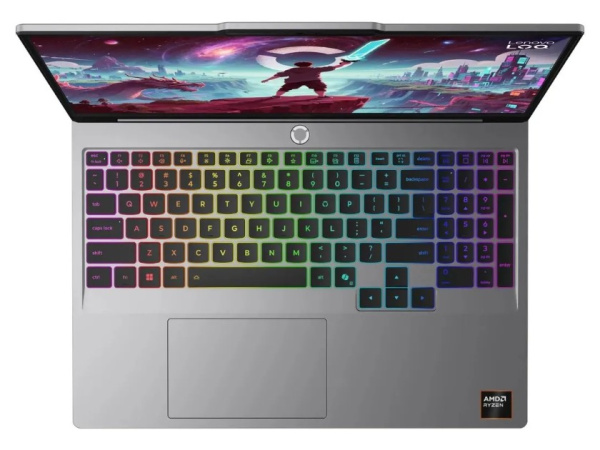 фото Ноутбук Lenovo LOQ 15AHP11 15.3" (AMD Ryzen 7, 16Гб DDR5, SSD 512 Гб, GeForce RTX 5060, Без ОС) Серый [83TN003GPS]
