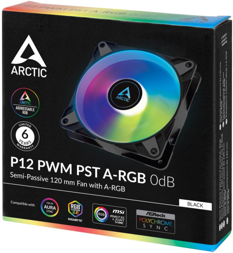 фото Вентилятор для корпуса ARCTIC P12 PWM PST A-RGB в Уфе
