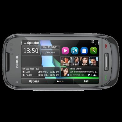 фото Мобильный телефон  Nokia C7 Charcoal Black