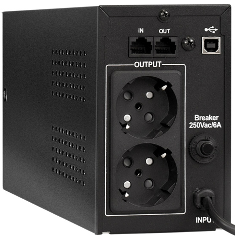 фото Источник бесперебойного питания  Exegate SpecialPro UNB-650.LED.AVR.EURO.RJ.USB в Самаре