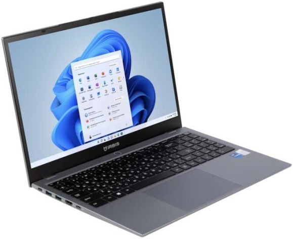 фото Ноутбук  Irbis 15NBP3511 в Челябинске 15.6 ", Core i7, 16 Гб RAM, 512 Гб SSD, Iris Xe Graphics, Серый
