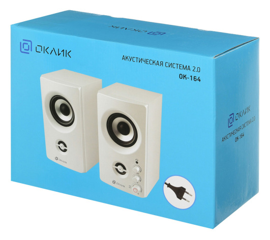 фото Компьютерная акустика 2.0 Oklick OK-164 в Красноярске