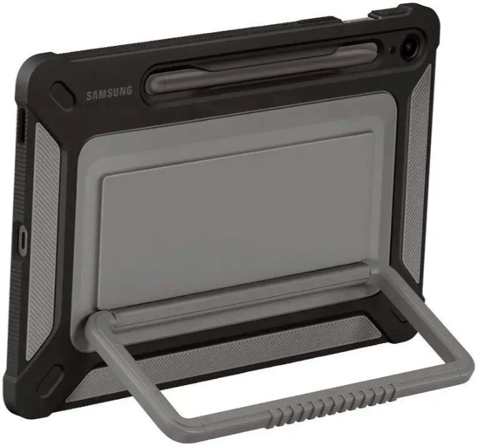

Чехол - накладка Samsung EF-RX510CBEGRU для Samsung Galaxy Tab S9 FE, поликарбонат титан, EF-RX510CBEGRU