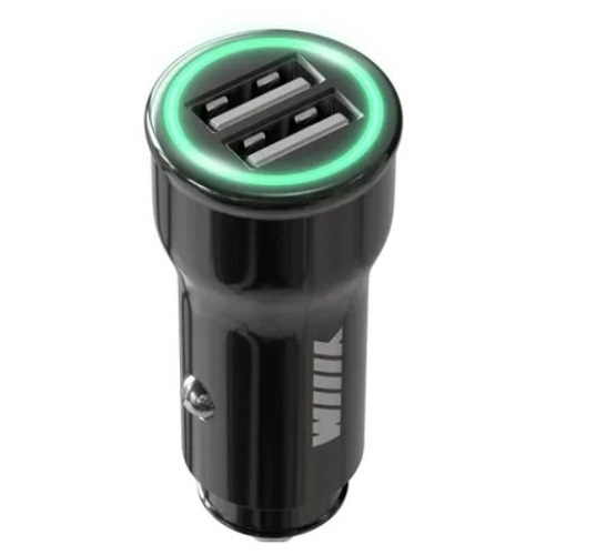 

Зарядное устройство автомобильное Wiiix UCC-5-2-01-ANT 2.4A (PD) 2xUSB черное, UCC-5-2-01-ANT