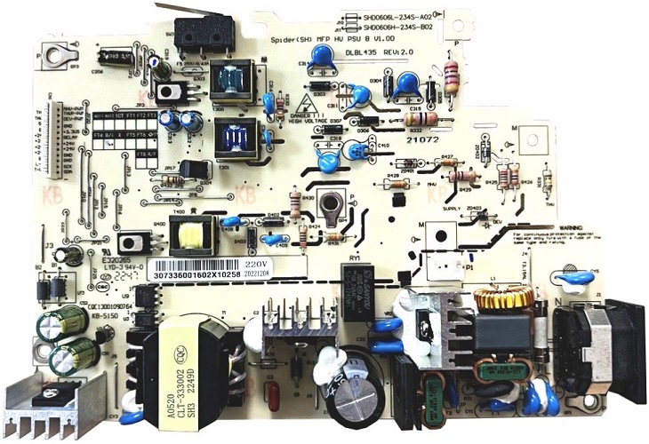 

Запчасть Pantum 301022743001 Плата питания для M6500/M6600 серий устройств, 301022743001