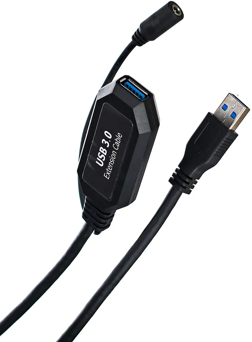 

Кабель-адаптер VCOM CU827-10M USB 3.0-repeater, удлинительный активный Af 10м, CU827-10M