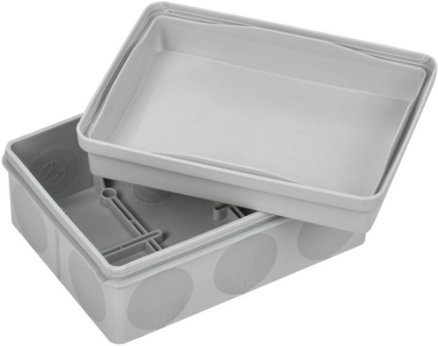 

Коробка распределительная IEK UKO21-150-110-070-K41-66 КМ42441 о/п 150х110х70мм IP67 10вв. серая, UKO21-150-110-070-K41-66