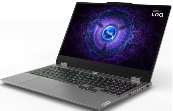 фото Ноутбук  Lenovo LOQ 15IAX9 в Самаре 15.6 ", Core i5, 24 Гб RAM, 512 Гб SSD, GeForce RTX 4060, Серый