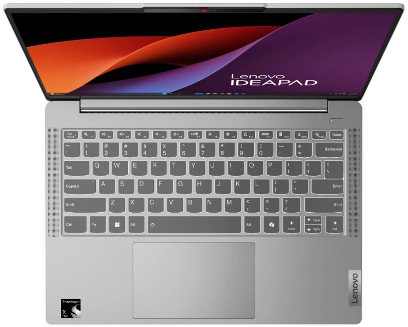 

Ноутбук Lenovo IdeaPad Slim 5 14Q8X9 83HL004ERK Snapdragon X1P-42-100/16GB/512GB SSD/Qualcomm Adreno/14" IPS/WiFi/BT/Cam/Win11Home/cloud grey, IdeaPad Slim 5 14Q8X9