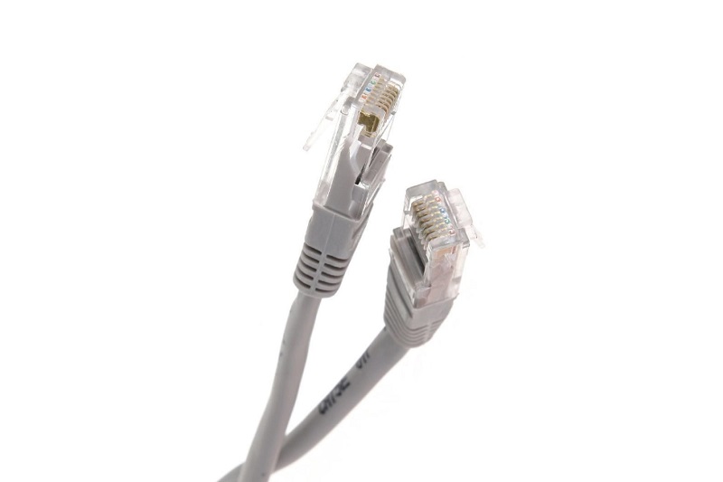 

Кабель патч-корд U/UTP 5e кат. 1м Telecom NA102--1M литой, серый, NA102--1M