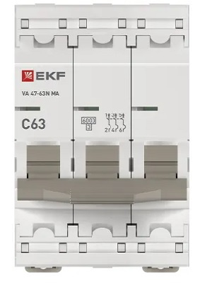 фото Автоматический выключатель  EKF M63MA6363C в Омске