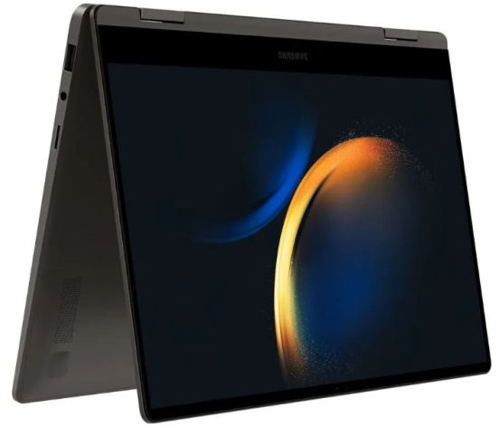 фото Ноутбук  Samsung Galaxy Book3 360 в Красноярске 13.3 ", Core i7, 16 Гб RAM, 512 Гб SSD, Iris Xe Graphics, Серый