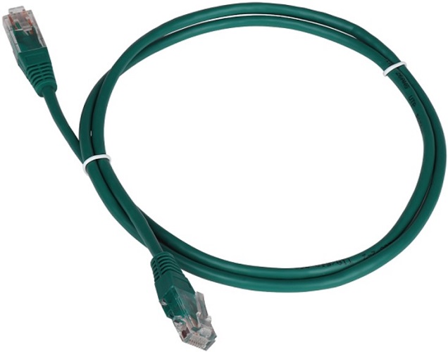 

Кабель патч-корд U/UTP 5e кат. 3м. TWT TWT-45-45-3.0-GN RJ45 - RJ45, 4 пары, зеленый, TWT-45-45-3.0-GN