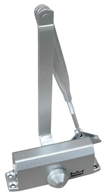 

Доводчик Dorma TS Nano с рычагом (серый) для дверей весом до 45 кг, двухскоростной, угол открывания 180°, цвет - серый., TS Nano с рычагом (серый)
