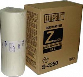 

Мастер-пленка Riso S-4250 RZ 200/300 A4 / Z-type 30 (o) (КРАТНО ДВУМ ШТУКАМ, ЦЕНА УКАЗАНА ЗА 1 ШТУКУ), S-4250