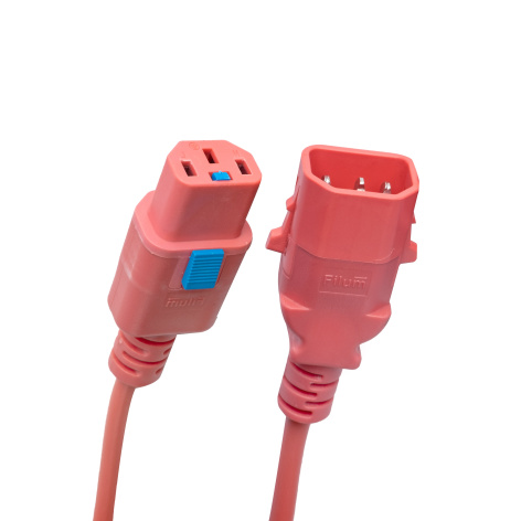 фото Кабель питания Filum FL-PC-C13F/C14F-C1-0.5-RD в Краснодаре